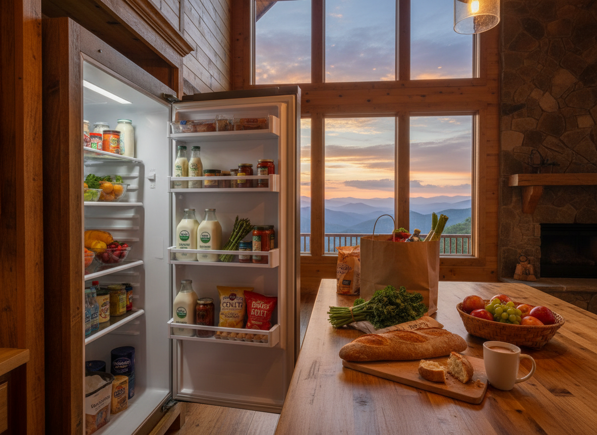 Cabin Stocking vs. Buying Your Own Groceries: What’s Actually Worth It?
